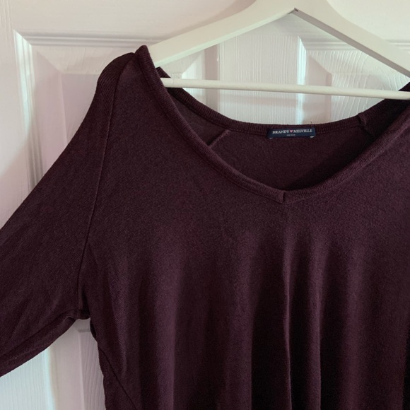 Brandy Melville Tops - BRANDY MELVILLE V NECK SWEATER